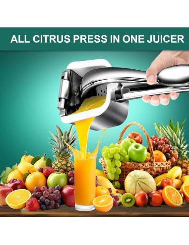 Prensa de Cítricos TaiPal de Acero Inoxidable 550 ml/min