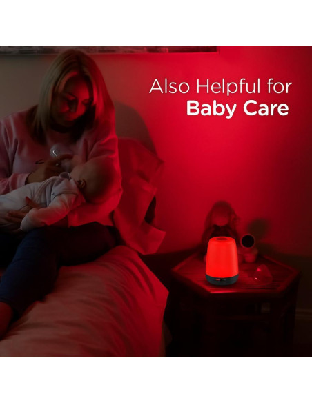 Lámpara Nocturna Inalámbrica XKETA 670nm para Sueño Mejorado