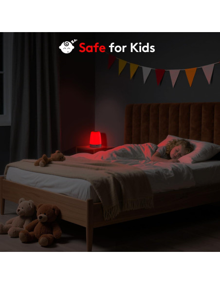 Lámpara Nocturna Inalámbrica XKETA 670nm para Sueño Mejorado