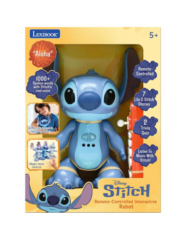 Robot Interactivo Stitch Lexibook Control Remoto y Gestos
