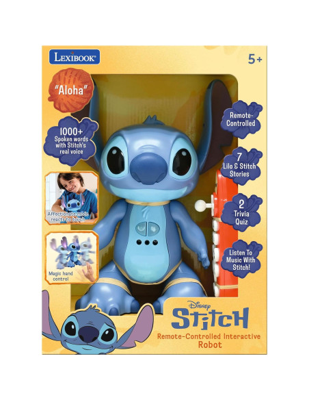 Robot Interactivo Stitch Lexibook Control Remoto y Gestos Robot Interactivo Stitch Lexibook Control Remoto y Gestos