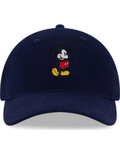 Gorra de béisbol ajustable Disney Mickey Mouse para hombres 2