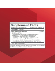 Bifido Digest Probiotico 20 Mil Millones CFU - 60 Cápsulas 2